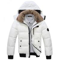 Doudoune Homme a capuche amovible col fo...